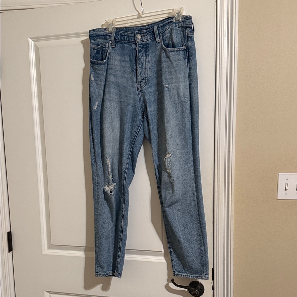 Classic Blue Women's Jeans high rise mom Jean lucky brand